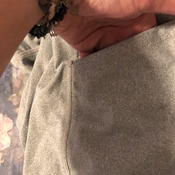 Light Heather Grey Kyodan Leggings - Picture 5 of 5